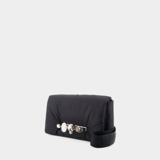 24SS 알렉산더 맥퀸 클러치/파우치 7750461AAQ3 1000 BLACK - ALEXANDER MCQUEEN
