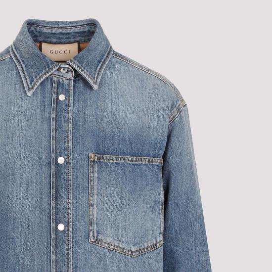  구찌 셔츠 772882XDCT9 4447 BLUEMIX - GUCCI