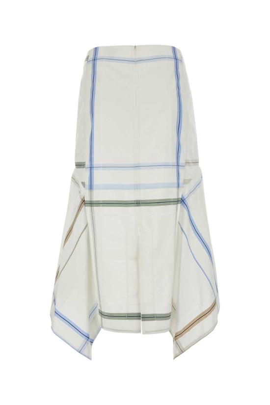  보테가베네타 미디 스커트 771743V3OS0 9114 CHECKED - BOTTEGA VENETA