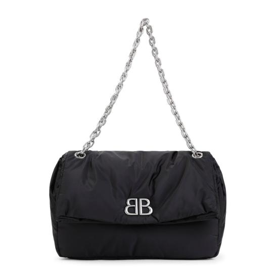 25FW 발렌시아가 모나코 미디움 체인 백 7659452AA6C 1000 MULTICOLOURED