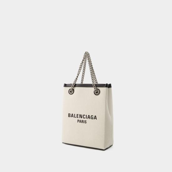 25FW 발렌시아가 듀티 프리 폰 홀더 7613032AAOK 9260 BEIGE O TAN - BALENCIAGA