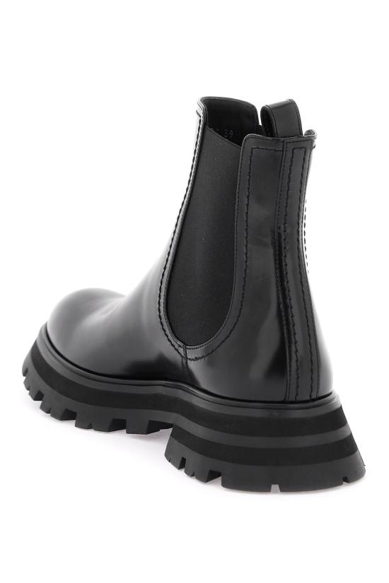  알렉산더 맥퀸 부츠 757487WIDU1 1000 BLACK - ALEXANDER MCQUEEN
