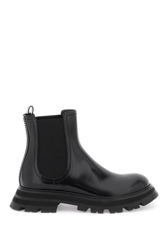  알렉산더 맥퀸 부츠 757487WIDU1 1000 BLACK - ALEXANDER MCQUEEN