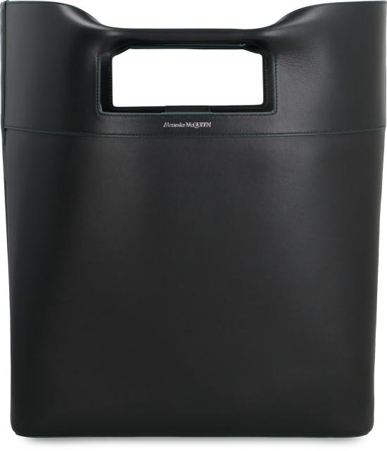  알렉산더 맥퀸 토트백 7352851AAJL 1000 BLACK - ALEXANDER MCQUEEN