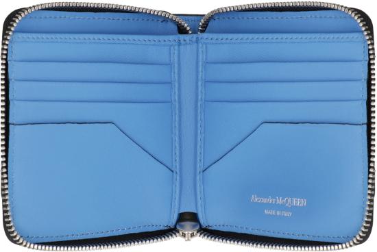  알렉산더 맥퀸 남성지갑 7263191AAD0 1000 BLACK - ALEXANDER MCQUEEN