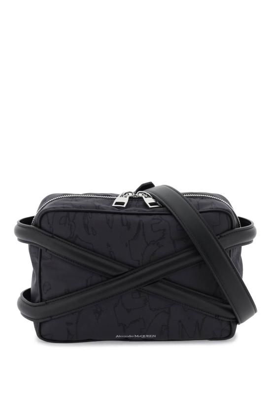  알렉산더 맥퀸 더 하네스 카메라 크로스백 7262921AAQ0 1000 BLACK - ALEXANDER MCQUEEN