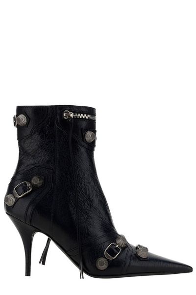 25FW 발렌시아가 카골 90mm 부티 694379WAD4E 1081 BLACK