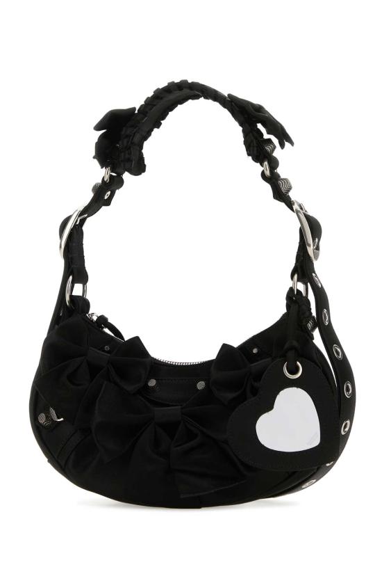25FW 발렌시아가 LE CAGOLE 르 카골 XS 숄더백 6713092AAWD 1000 BLACK - BALENCIAGA