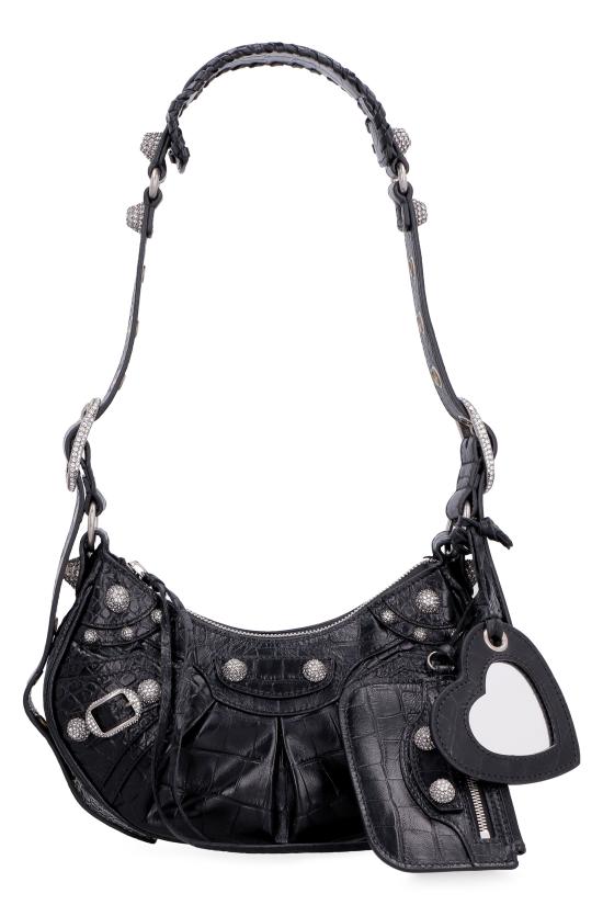 25FW 발렌시아가 LE CAGOLE 르 카골 XS 숄더백 67130923EJY 1000 BLACK - BALENCIAGA