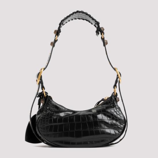 25FW 발렌시아가 LE CAGOLE 르 카골 XS 숄더백 67130923EBM 1000 BLACK - BALENCIAGA