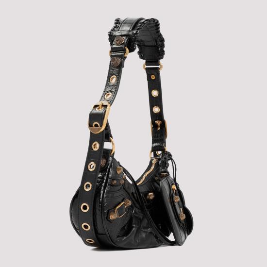 25FW 발렌시아가 LE CAGOLE 르 카골 XS 숄더백 67130923EBM 1000 BLACK - BALENCIAGA