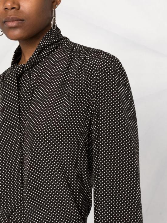  생로랑 블라우스 650235Y6C45 1095 PRINTED - SAINT LAURENT