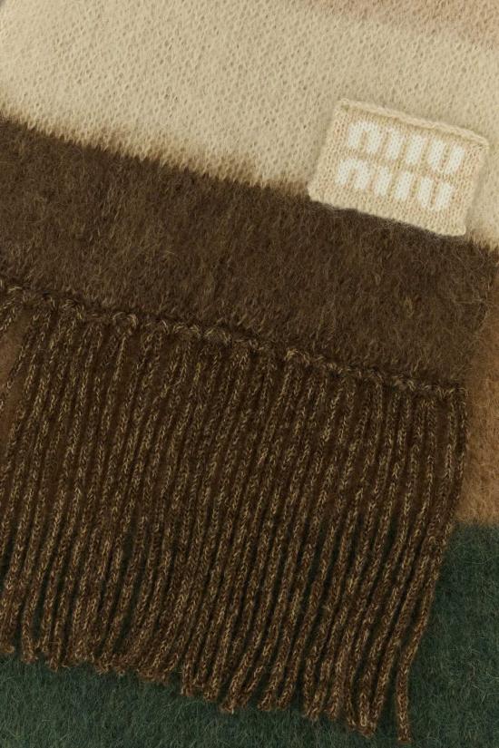 25SS 미우미우 머플러/스카프 5FS0942CVD F04BE STRIPPED - MIU MIU