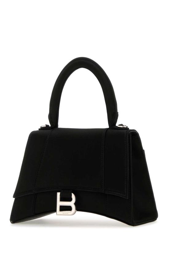 25FW 발렌시아가 아워글래스 스몰 토트백 5935462AATP 1000 BLACK - BALENCIAGA