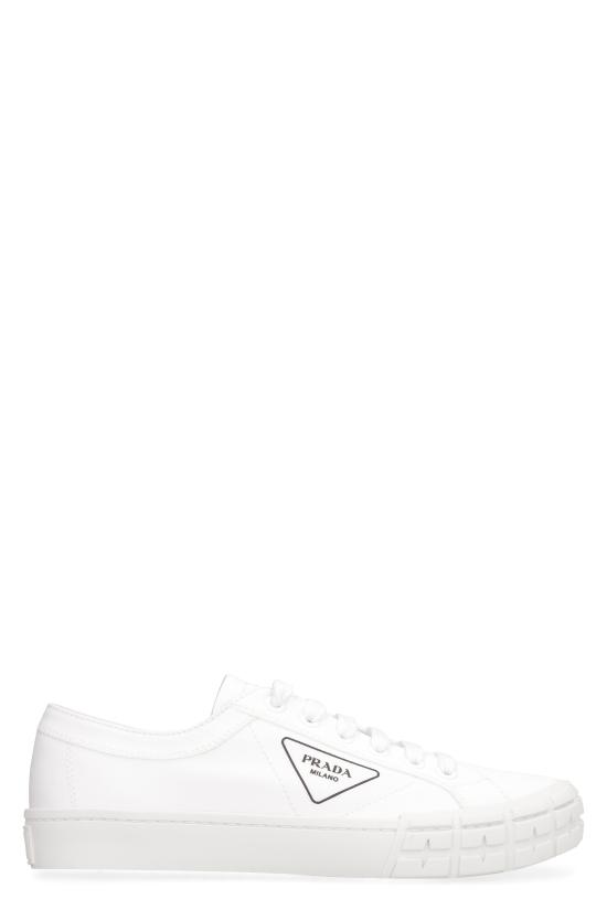  프라다 나일론 개버딘 스니커즈 2EG302GUD F0009 WHITE