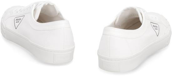  프라다 나일론 개버딘 스니커즈 2EG302GUD F0009 WHITE - PRADA