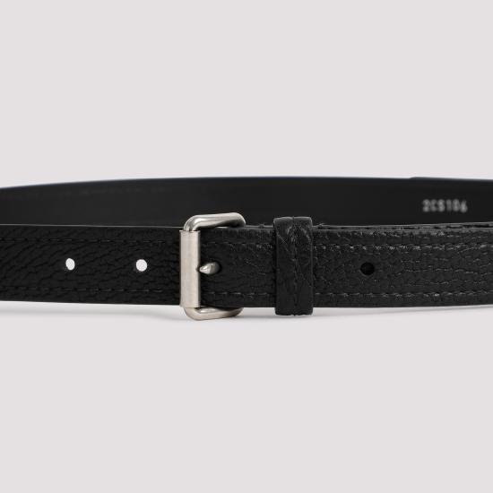  프라다 가죽 벨트 2CS1062FLC F0002 BLACK - PRADA