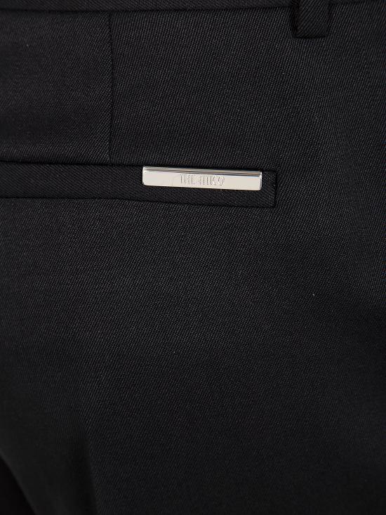 25SS 디 아티코 스트레이트 팬츠 250WCP00250WWW046AA 100 BLACK - THE ATTICO