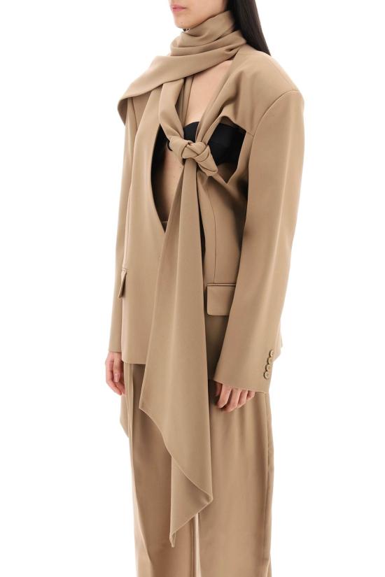  디 아티코 자켓 236WCG47W041 046 CAMEL - THE ATTICO