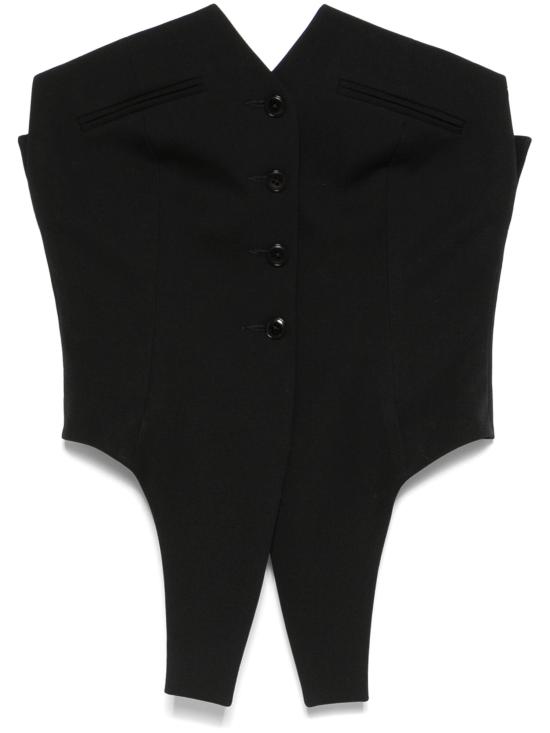 25SS 알렉산더 왕 미디 원피스 1WC1251979 001 BLACK - ALEXANDER WANG