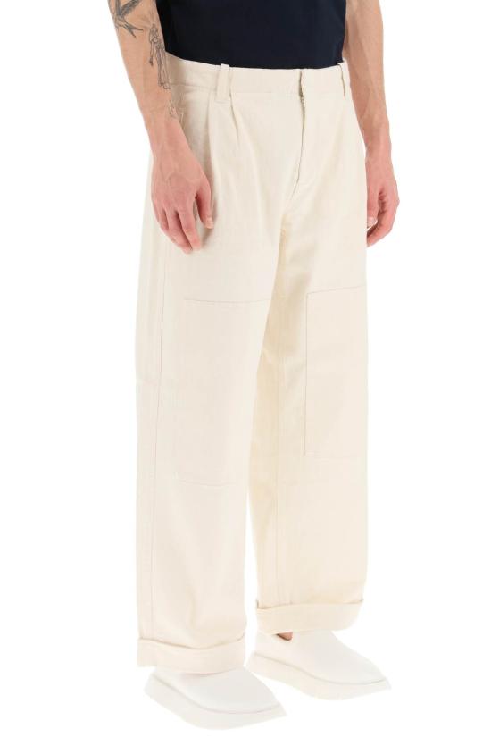  에트로 스트레이트 팬츠 1W7809241 991 WHITE - ETRO