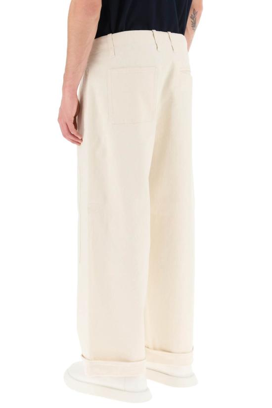 에트로 스트레이트 팬츠 1W7809241 991 WHITE - ETRO