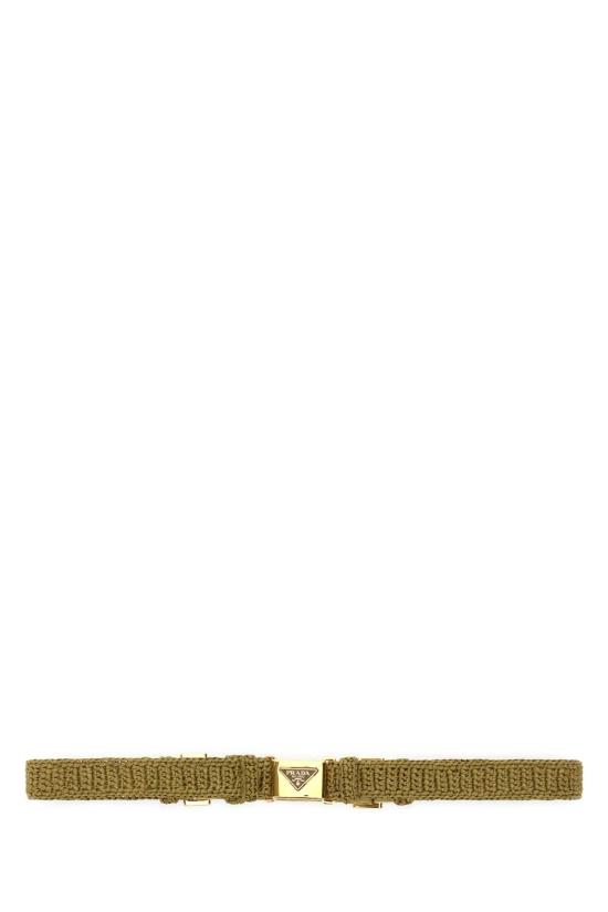 24FW 프라다 슬림 벨트 1CM2652C2T F0393 GREEN