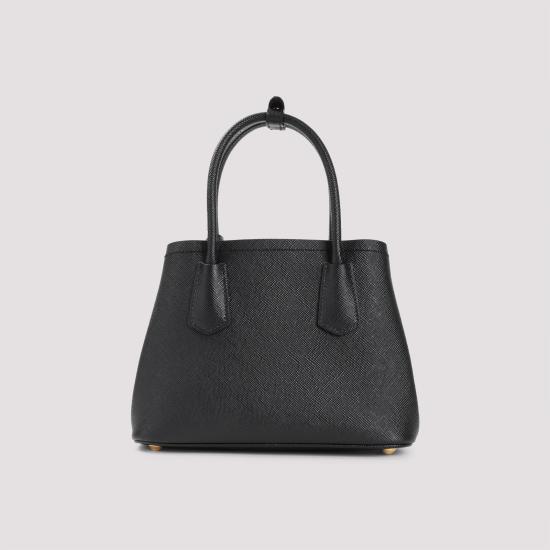 25SS 프라다 두블레 사피아노 가죽 백 1BG443VXOG2A4A F0002 BLACK - PRADA