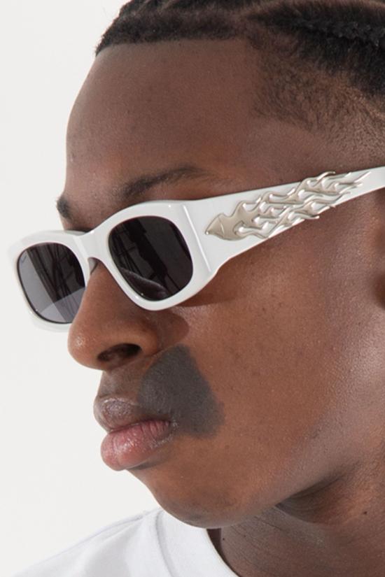 25SS 플레셔스 안경 P25SP050 MOON ROCK White - PLEASURES