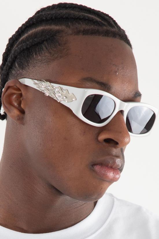 25SS 플레셔스 안경 P25SP050 MOON ROCK White - PLEASURES