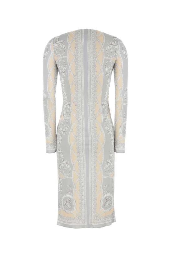 25SS 베르사체 미디 원피스 10180611A13871 5E450 PRINTED - VERSACE