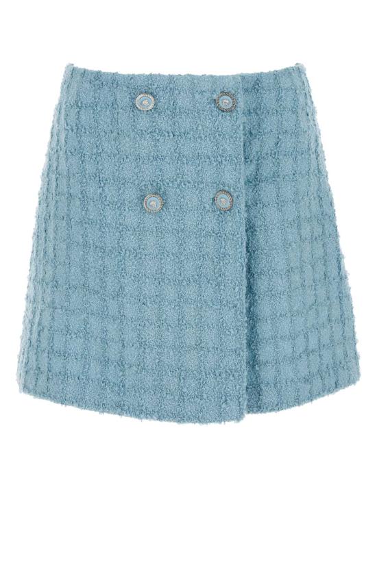 24SS 베르사체 숏 스커트 10134711A10096 1VD50 LIGHT BLUE