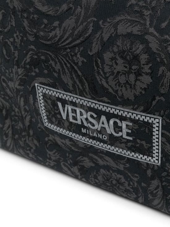 25SS 베르사체 토트백 10131521A09741 2BM0V BLACK - VERSACE
