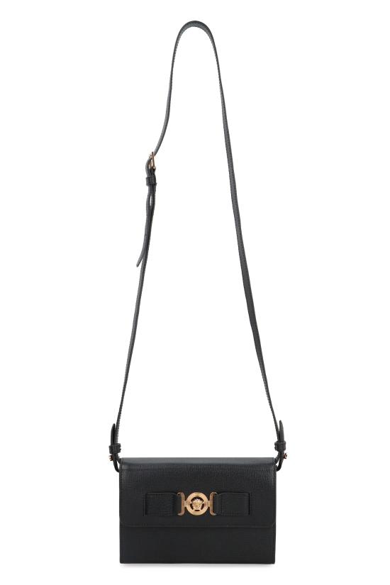 25SS 베르사체 크로스백 10128861A10544 1B00V BLACK - VERSACE