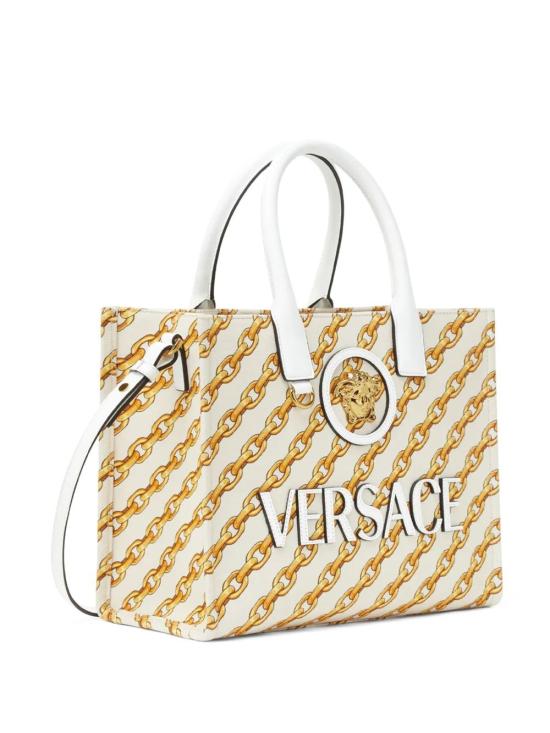 25SS 베르사체 La Medusa 라 메두사 캔버스 토트백 10058611A13568 5W73V PRINTED - VERSACE