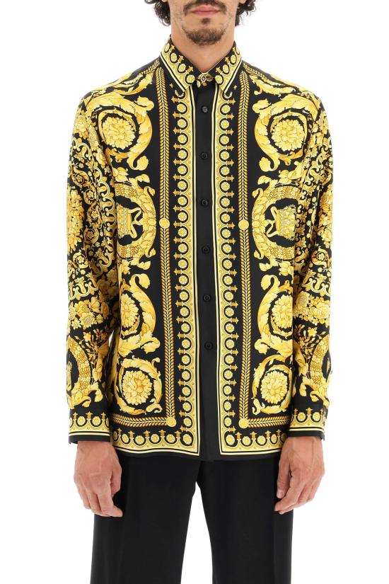  베르사체 긴팔 셔츠 10039411A03044 5B000 PRINTED - VERSACE