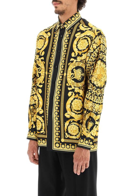  베르사체 긴팔 셔츠 10039411A03044 5B000 PRINTED - VERSACE
