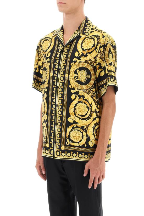  베르사체 긴팔 셔츠 10039261A03044 5B000 PRINTED - VERSACE