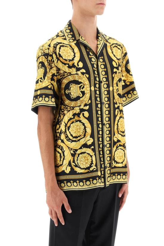  베르사체 긴팔 셔츠 10039261A03044 5B000 PRINTED - VERSACE