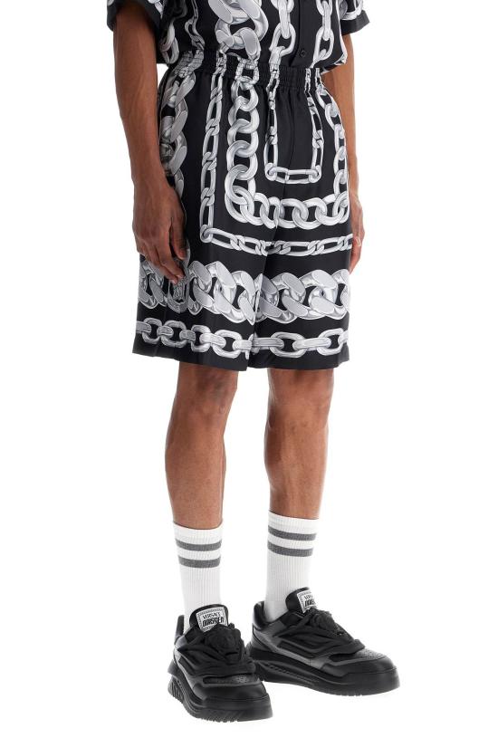 25SS 베르사체 스트레이트 팬츠 10024761A13397 5B950 PRINTED - VERSACE