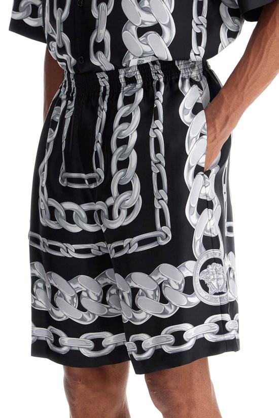 25SS 베르사체 스트레이트 팬츠 10024761A13397 5B950 PRINTED - VERSACE