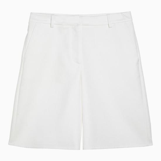  발렌티노 가라바니 스트레이트 팬츠 4B0RD0G575Y 0BO WHITE