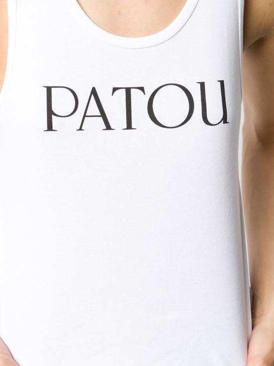 25SS 파투 반팔 티셔츠 JE0159994 001W WHITE - PATOU