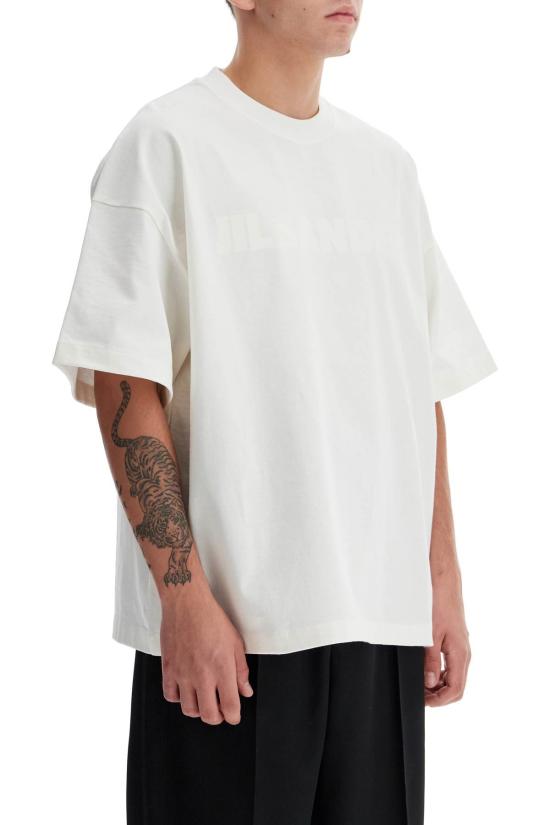 25SS 질샌더 반팔 티셔츠 J21GC0168J20243 102 WHITE - JIL SANDER