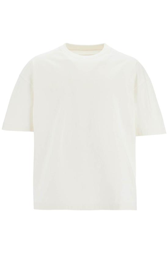 25SS 질샌더 반팔 티셔츠 J21GC0168J20243 102 WHITE