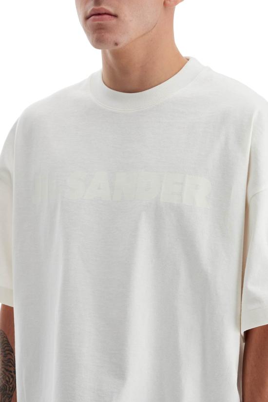 25SS 질샌더 반팔 티셔츠 J21GC0168J20243 102 WHITE - JIL SANDER
