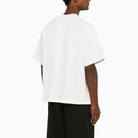 25SS 질샌더 반팔 티셔츠 J21GC0001J45148 102 WHITE - JIL SANDER
