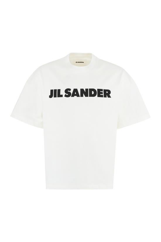 25SS 질샌더 반팔 티셔츠 J21GC0001J45148 102 WHITE
