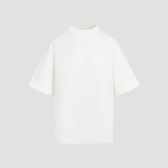  질샌더 반팔 티셔츠 J03GC0137J20243 102 WHITE - JIL SANDER