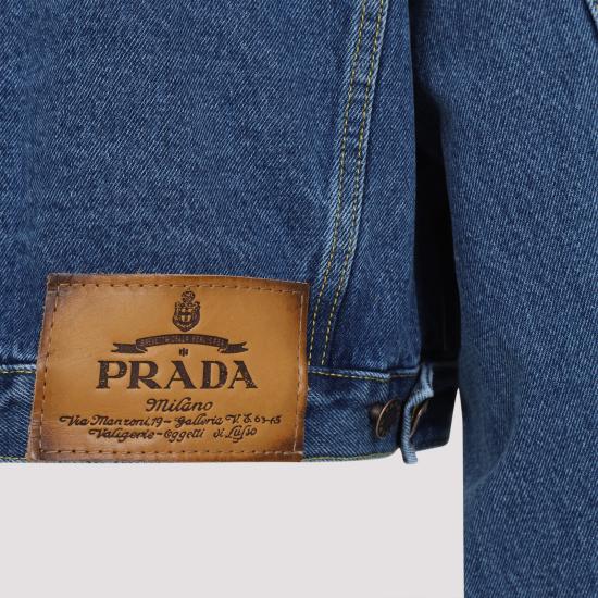 25SS 프라다 자켓 GFB318SOOO16PK F0V3N LIGHT BLUE - PRADA